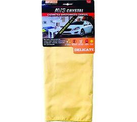 11 Салфетка микрофибра с текстурой замши для полировки AVS MF-6114 (35х40см) (1шт)