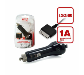 Автомобильное зарядное устройство AVS для Samsung Galaxy Tab CGT-202