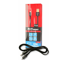 Кабель AVS для iphone 5/6/7/Х (1м) IP-X1