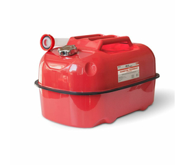 Канистра топливная металлическая горизонтальная 20 л (красная) AVS HJM-20