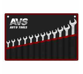 Набор ключей гаечных рожковых AVS в сумке, 6-32 мм, 12 предметов, K1N12M