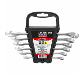 Набор ключей гаечных комбинированных AVS на держателе, 8-17 мм, 6 предметов, K3N6P
