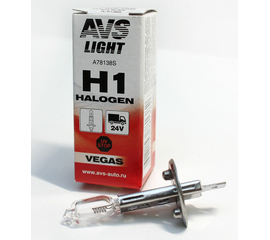 Лампа галогенная AVS Vegas H1.24V.70W (1 шт.)