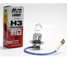 Лампа галогенная AVS Vegas H3.12V.55W (1 шт.)