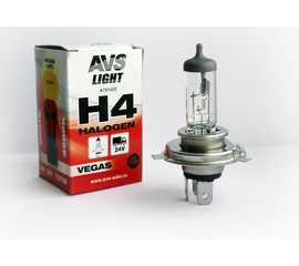 Лампа галогенная AVS Vegas H4.24V.75/70W (1 шт.)