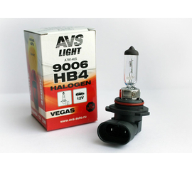 Лампа галогенная AVS Vegas HB4/9006.12V.55W (1 шт.)