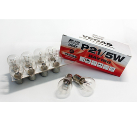 Лампа AVS Vegas 24V. P21/5W (BAY15D) BOX (10 шт.)