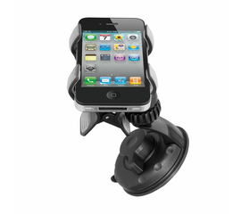 Держатель для смартфонов и навигаторов универсальный AVS AH-2227-BL в блистере "Двойная прищепка"