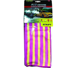 Салфетка микрофибра 2-х цветная, высокой плотности AVS MF-6104 (35х40см) (1шт)