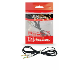 Кабель AVS с разъемом 3, 5 jack - 3, 5 jack (аудио) (1м) AU-61