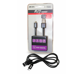 Кабель AVS micro USB (1м) MR-301 (блистер)