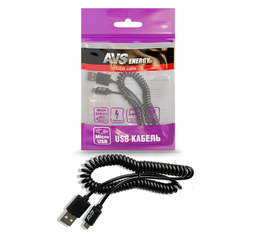 Кабель AVS micro USB (2м, витой) MR-32