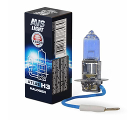 Лампа галогенная AVS ATLAS BOX /5000К/ H3.24V.70W (1 шт.)