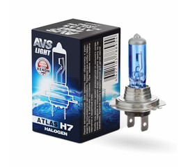 Лампа галогенная AVS ATLAS BOX /5000К/ H7.24V.70W (1 шт.)