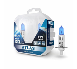 Лампа галогенная AVS ATLAS PB /5000К/ H1.12V.55W Plastic box -2 шт.