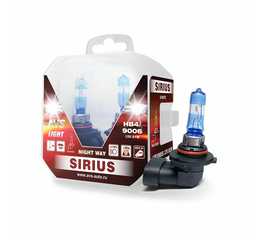 Лампа галогенная AVS SIRIUS NIGHT WAY HB4/9006.12V.55W Plastic box -2 шт.