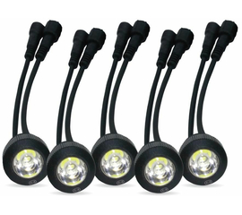 Дневные ходовые огни (DRL) AVS DL-5A (7.5W, 5 светодиодов х 2шт)