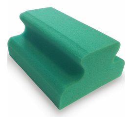 Губка поролоновая AVS SP-04 (рельса) в вакуумной упаковке (166х130x77мм)
