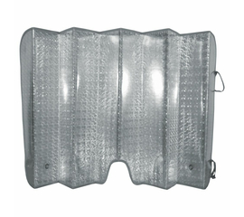 Шторка солнцезащитная (на лобовое стекло) AVS-111M "LASER" 145x70cm