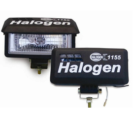 Противотуманные фары галогенные (H3) AVS PF-1155H (рифленое стекло, с откидной крышкой) белый 2шт