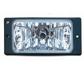 Противотуманные фары галогенные (H3) AVS PF-174H (гладкое стекло 12V 55A, LADA 2110-2112) 2 шт. бел