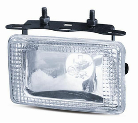 Противотуманные фары галогенные (H3) AVS PF-061H (12V 55A H3 корпус метал) 2шт белый