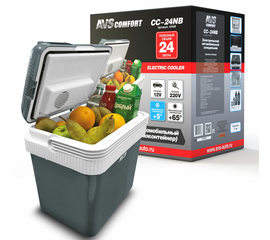 Холодильник автомобильный AVS CC-24NB 24л 12V/220V