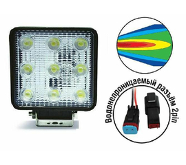 Светодиодная фара "OFF-Road" AVS SL-1211A (27W) серия "Basic"