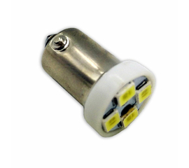 Лампа светодиодная T8 В043 /белый/ (BA9S) 4SMD 2835 12V, блистер 2 шт