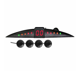 Парктроник PS-144U (4 датчика+коннекторы, цветной светодиодный дисплей с цифровым табло)