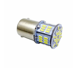 Лампа светодиодная T15 S099B /белый/ (BAY15D) 54SMD 3014 10-30V 2 contact, коробка 2 шт
