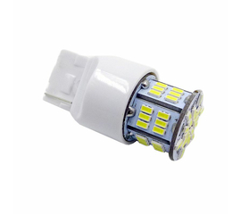 Лампа светодиодная T20 T113B /белый/ (W3*16D) 54SMD 3014, 2 contact, коробка 2 шт.