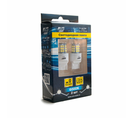 Лампа светодиодная T20 T114A /белый/ (W3*16q) 78SMD 3014, 1 contact, коробка 2 шт.