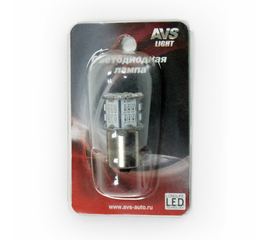 Лампа светодиодная T15 S099A /белый/ (BA15S) S25 54SMD 3014 1 contact, блистер 1 шт.