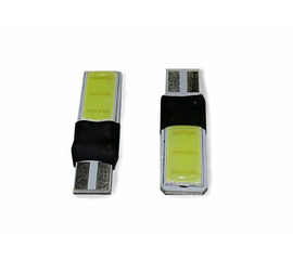 Лампа светодиодная T10 C027 /белый/ (W2.1x9.5D) COB 3W, блистер, 2 шт.