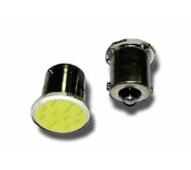 Лампа светодиодная T15 S103A /белый/ (BA15S) COB 12chip 1 contact (1156) блистер, 2 шт