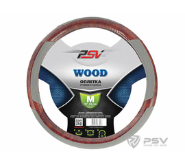 Оплётка на руль PSV WOOD (Серый) M