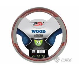 Оплётка на руль PSV WOOD (Серый) XL