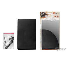 Оплётка на руль кожаная PSV CLASSIC (Черный) M, со шнуровкой