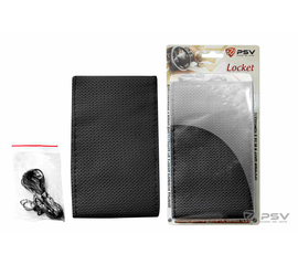 Оплётка на руль кож.перфор. PSV LOCKET (ORIGINAL) (Черный) M, со шнуровкой