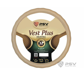 Оплётка на руль PSV VEST (EXTRA) PLUS Fiber (Бежевый) М