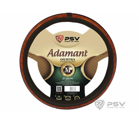 Оплётка на руль PSV ADAMANT (PRESTIGE) Fiber (Черный) М