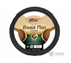Оплётка на руль PSV BRAID PLUS Fiber (Черный) М