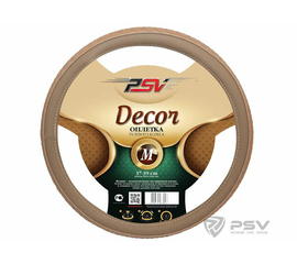 Оплётка на руль PSV DECOR Fiber (Бежевый) М