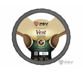 Оплётка на руль PSV VEST (EXTRA) Fiber (Серый) S