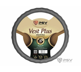 Оплётка на руль PSV VEST (EXTRA) PLUS Fiber (Серый) S