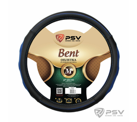 Оплётка на руль PSV BENT Fiber (Черно-Синий) М