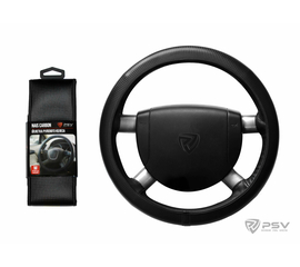 Оплётка на руль PSV NAIS CARBON (Черный/Отстрочка черная) М
