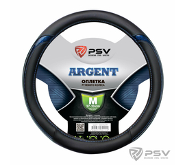 Оплётка на руль PSV ARGENT (Черно-Синий) M