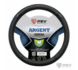 Оплётка на руль PSV ARGENT (Черный) M